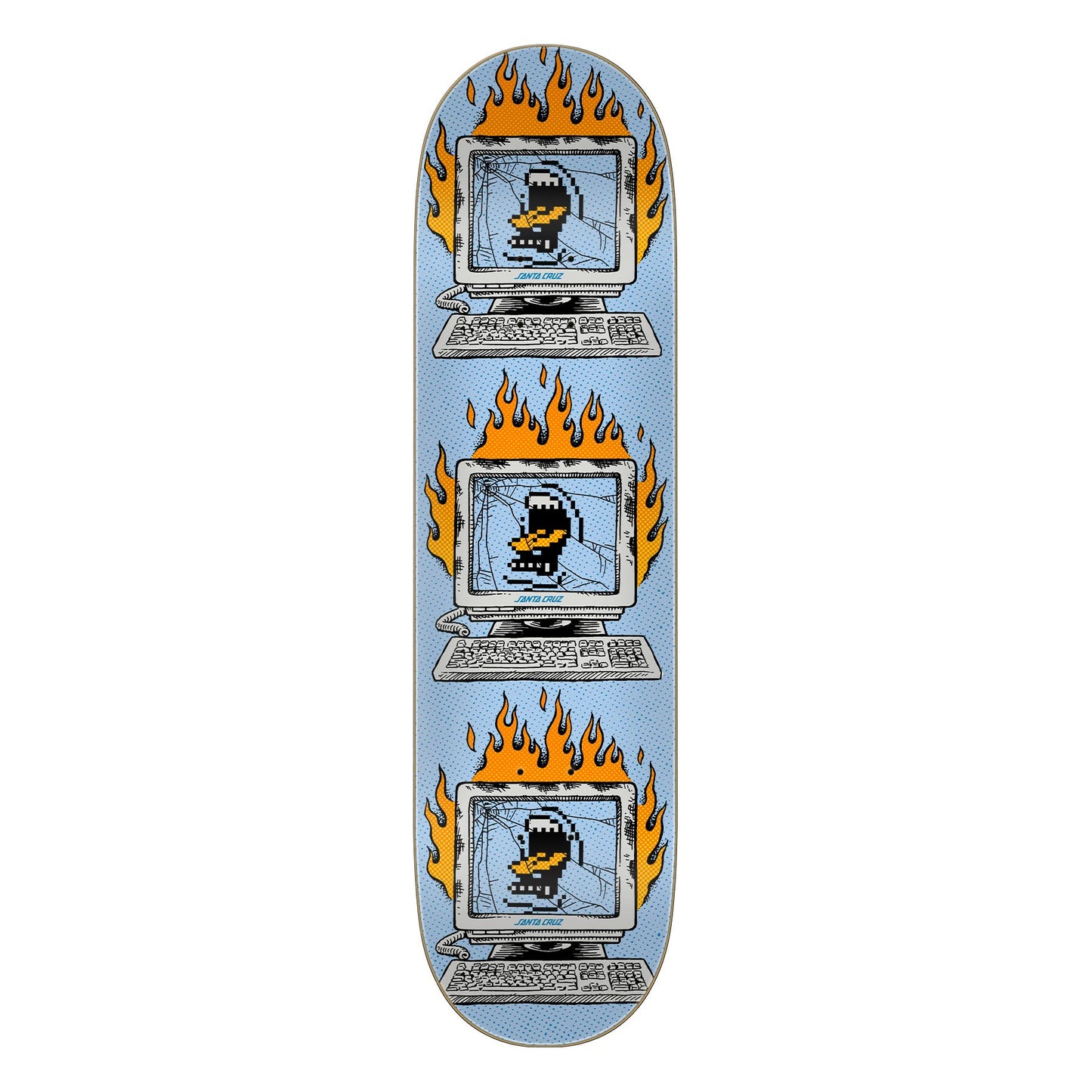 Santa Cruz Skateboard Deck Self Destruct 8.25" x 31.8"