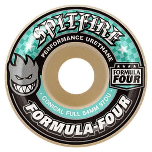 Spitfire Formula Four Conical Full Wheels 97du 58mm