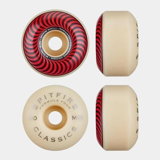 Spitfire Formula Four Red Classics Wheels 99du 60mm