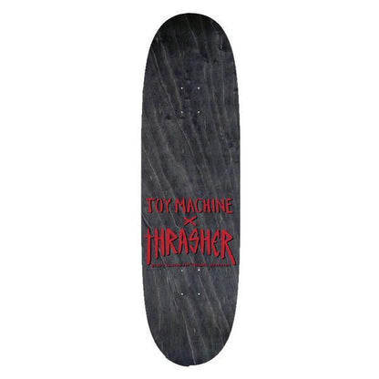 Toy Machine Skateboards x Thrasher Magazine Bury The Hatchet Deck 8.88"