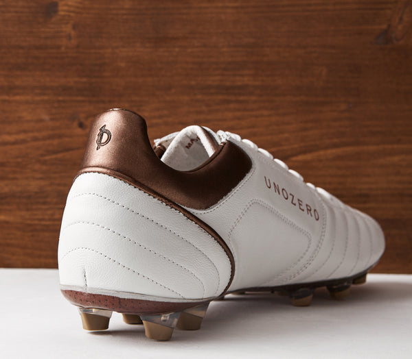 Unozero White Cali Soccer Cleats