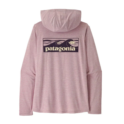 Patagonia W's Capilene Cool Daily Hoody - Boardshort Logo
