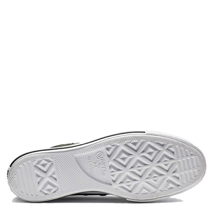 Converse Women's Chuck Taylor All Star Lift Leather High in Black/White