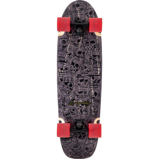 Landyachtz Schooner Skull Jam 33" Cruiser Complete
