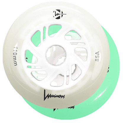 Luminous LED 110mm/85A Wheels (Pack of 3)