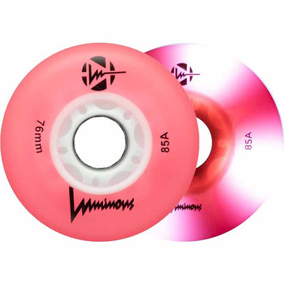 Luminous LED 76mm/85A Wheels (Pack of 4)