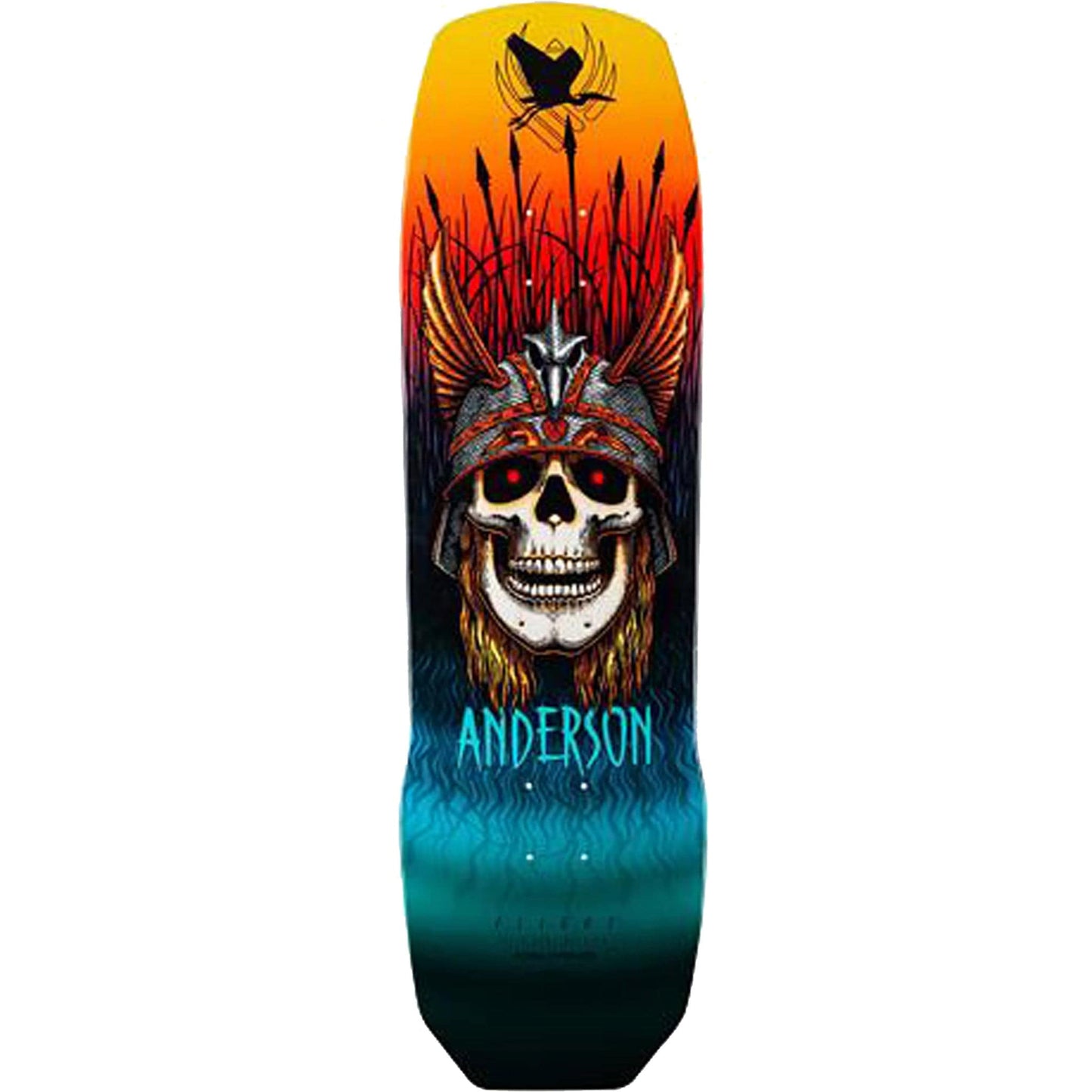 Powell Peralta Anderson Skull Shape 289 Flight Skateboard Deck 8.45"