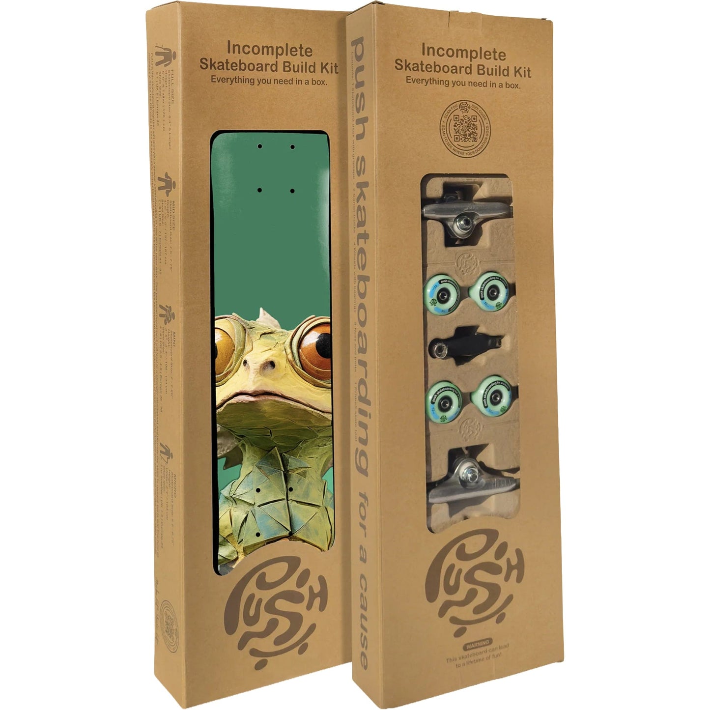 Push Lizard Big Skateboard Incomplete 7"