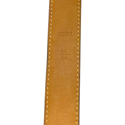 Louis Vuitton M9744 Ceinture Mini Belt Accessories Small Damier Leather Brown